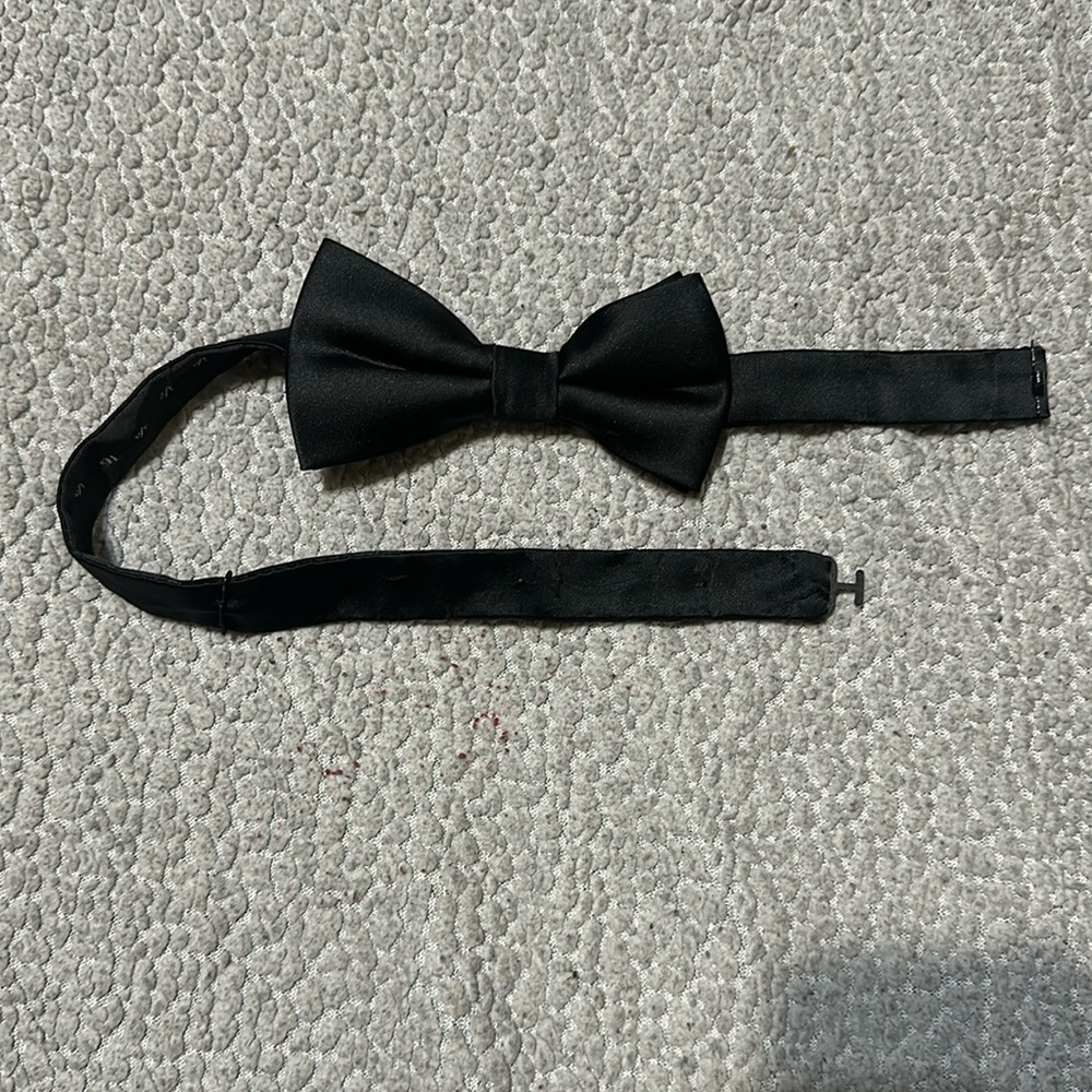 Black bowtie